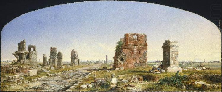 The Appian Way, unknow artist
